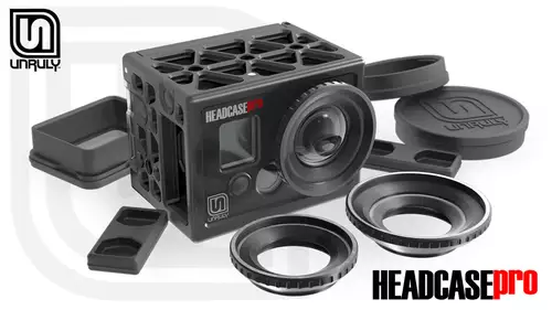 Das GoPro Gehäuse Unruly Headcase Pro