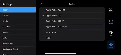 Apple Log + Blackmagic Cam App Apple iPhone 15 Pro Max im Praxistest: 10 Bit Apple Log - Gamechanger fr Smartphone-Filmer?  : BlackmagicCamAPP 2