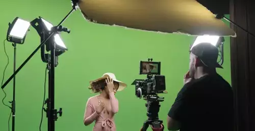 Drei Greenscreen-Lichtsetups fr eine Netflix-Trailer Produktion erklrt