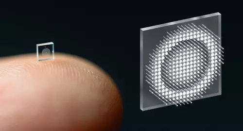 Neural Nano Optics -Mit Metamaterial-Optik und KI zur Salzkorn-Kamera  