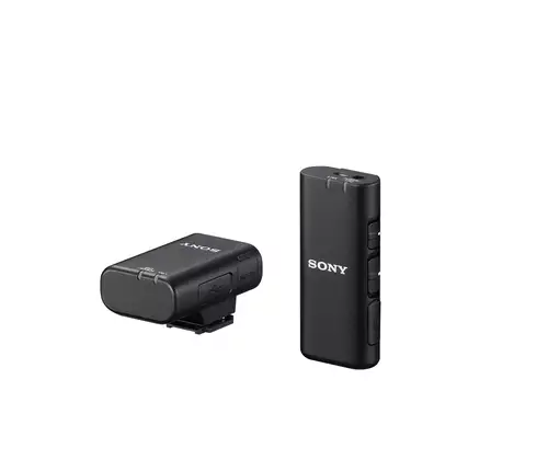 Sony: MI-Shoe kompatible, drahtlose Mikrofon-Lsung ECM-W2BT + Stereolavalier