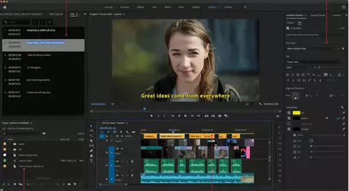 Adobe Premiere Pro 15.0 März Update bringt neuen Untertitel-Workflow und mehr