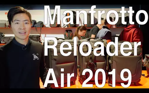 Messevideo: Neue Manfrotto Reloader Air Kamerataschen fr den Flugtransport // Photokina 2018