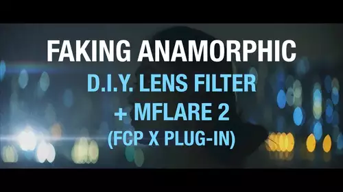 Videotutorial: Anamorphotischer Look mit Klebeband, Schere und Plugin simulieren