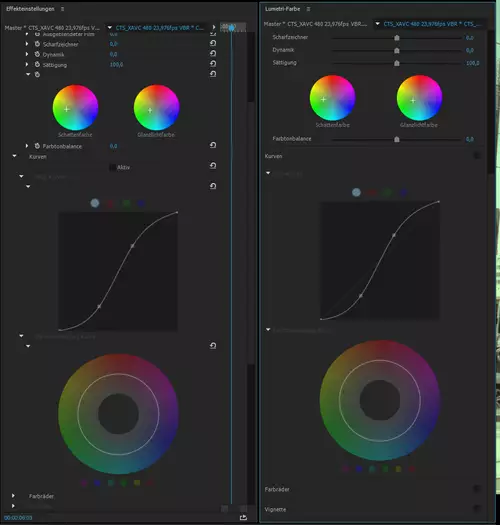 Ein aktueller Blick auf Premiere Pro CC 2015 - Lumetri und Co. : Lumetri