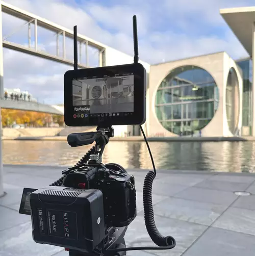 Atomos Shogun Connect und Panasonic GH6 Rig