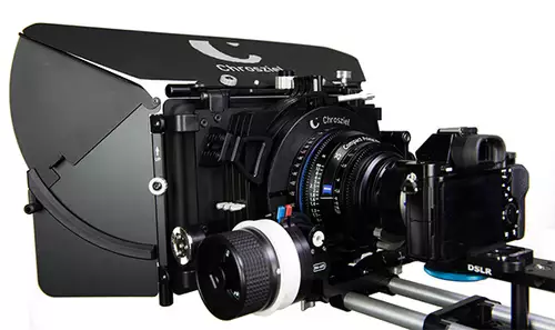 Chrosziel Mattebox MB565.Cine1 auf 15mm Rods an der Sony A7S