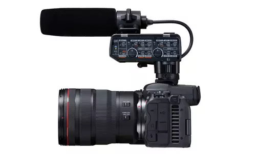 Der Tascam XLR-Adapter CA-XLR2d an der Canon EOS R3 und R5 C - inkl. Panasonic S1H-Vergleich 
