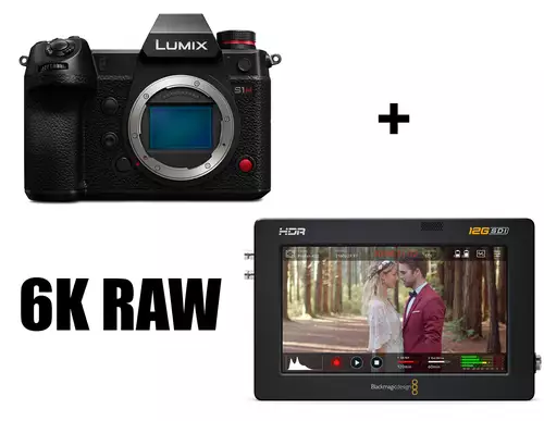 Blackmagic 6K RAW mit der Panasonic S1H und dem Video Assist 12G in der Praxis