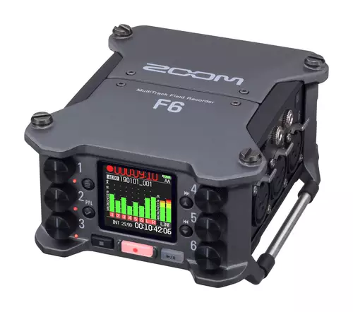  Zoom F6 Multitrack Fieldrecorder: Kompakte Audio-Funktionen für Solo-Shooter - Teil 1