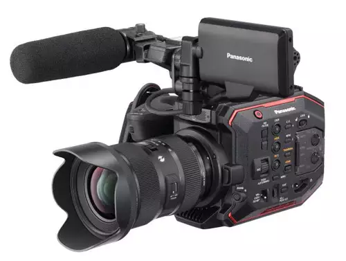 Vorteil Panasonic AU-EVA1: Interne 10 Bit 4K 4:2:2 Aufnahme & kompakter Leichtbau fr Drohne/Gimbal