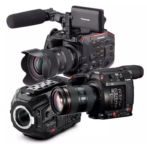 Drehfertig unter 10.000 Euro: Blackmagic URSA Mini Pro, Canon C200 und Panasonic AU-EVA1