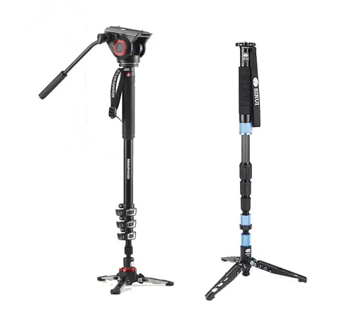 Monopod Shootout: Manfrotto MVMX Pro 500 vs Sirui P-224S Einbeinstativ