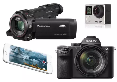Camcorder, Video-DSLR, Actioncam oder Smartphone -- was ist besser fr welchen Zweck? 