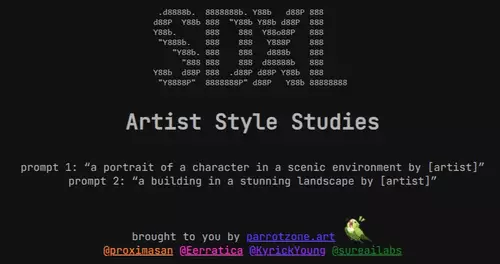 Stable Diffusion XL Style Studies - Stilberatung fr das kreative Prompting