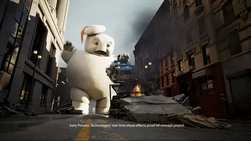 Ghostbusters VFX-Testprojekt: Echtzeit-Dreh mit virtueller Kamera in der Unreal Engine 