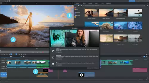 Magix Video deluxe 2024 vorgestellt mit neuer Oberflche und Text-to-Speech