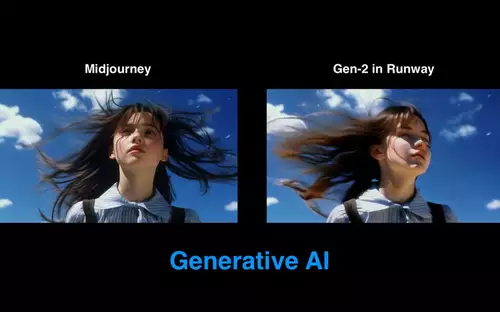 Runway Gen2 macht aus einem Bild eine 4-Sekunden-Animation - ganz ohne Prompt