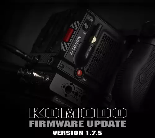 KOMODO FIRMWARE 1.7.5 - Gyrodaten, Autofokus, Cloud Upload und R3D ELQ