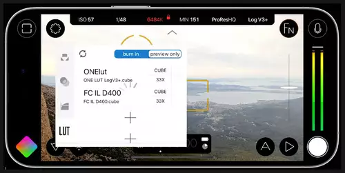 Kamera-App Filmic Pro 7.4 erschienen - neuer LUT-Import