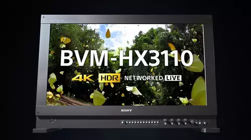 Neuer Referenz 4K-HDR-Monitor von Sony -BVM-HX3110 mit 120Hz und 4.000 Nits