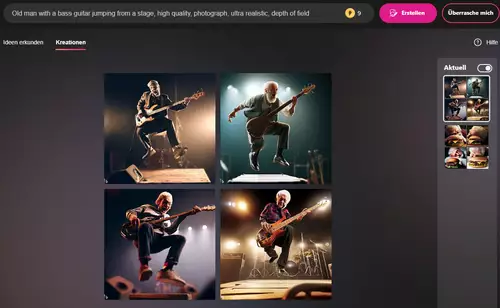 Microsoft mit generativen KI-Modellen fr jedermann im Browser -  Bing Image Creator