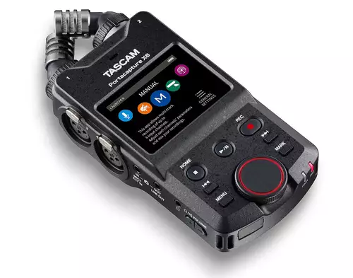 Tascam Portacapture X6 - mobiler 6-Spur Audiorecorder mit XLR und 32Bit-Float vorgestellt