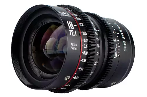 Meike S35 Cine-Weitwinkelobjektiv 18mm T2.1 vorgestellt