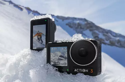 DJI Osmo�Action�3: L�ngere Laufzeit, vertikale Aufnahme - und alte Form