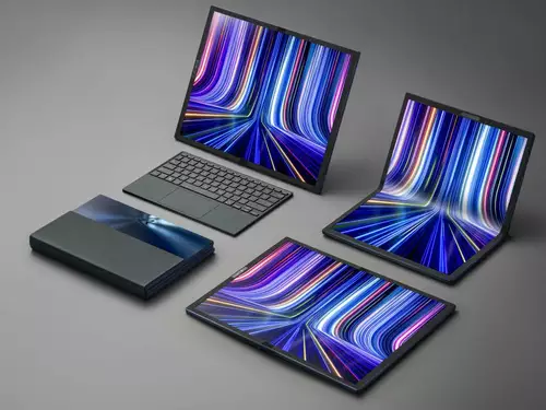 ASUS Zenbook 17 Fold OLED: faltbares 17.3" Tablet / Notebook ist variabel nutzbar