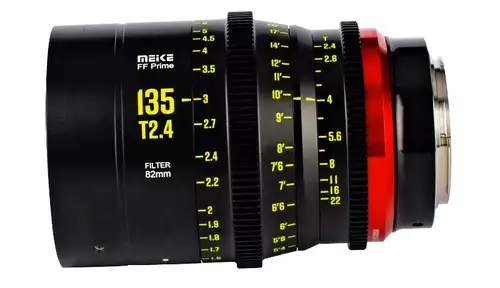Meike Prime 135mm T2.4 Cine-Objektiv vorgestellt