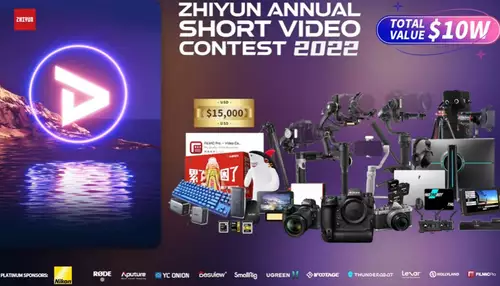 Zhiyun Kurzfilmwettbewerb: Preise im Wert von 100.000 Euro zu gewinnen