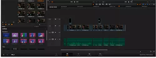 Relinkte, konsistente DaVinci Resolve Timeline jetzt mit 25 fps