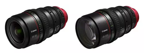 Erste Vollformat Cine-Zooms von Canon decken 20-50mm bzw. 45-135mm Brennweite ab