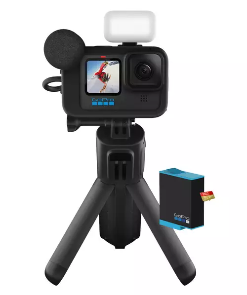GoPro Hero10 bietet 4 Stunden Aufnahmedauer mit neuem Akkugriff Volta