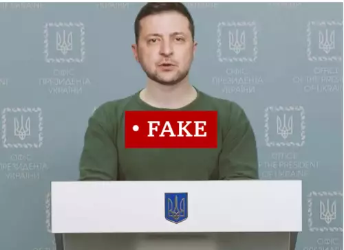 DeepFake Video als Kriegspropaganda - vermeintliche Kapitulation von Zelensky