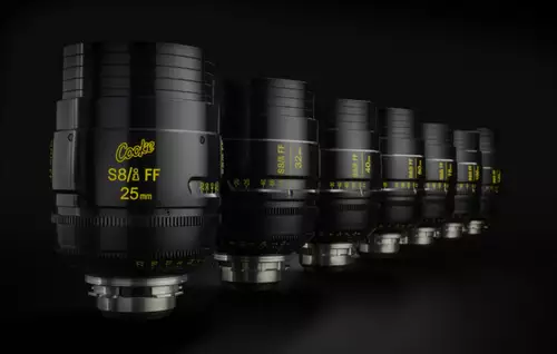 Neue Cooke S8/i FF-Objektivreihe mit T1.4 und 16 Brennweiten vorgestellt