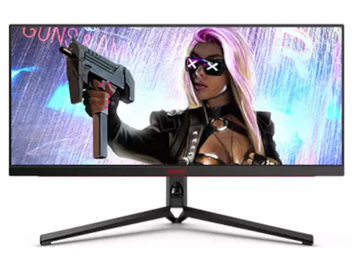 AOC AG344UXM: 34" Mini-LED Monitor mit 1.000 nits Helligkeit, KVM und 97% DCI-P3