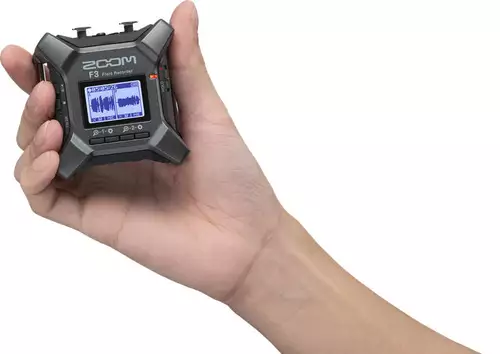 Zoom F3 - professioneller Mini Field Recorder mit XLR und 32-Bit-Float