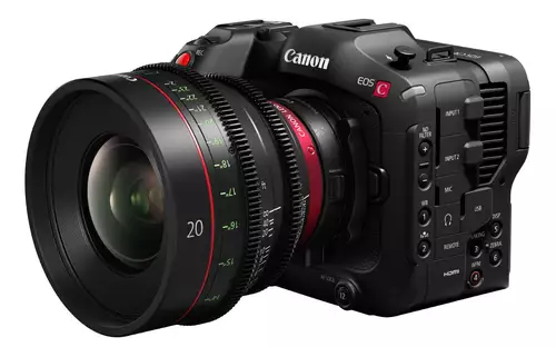 Canon EOS C70 filmt bald auch in Cinema RAW Light 