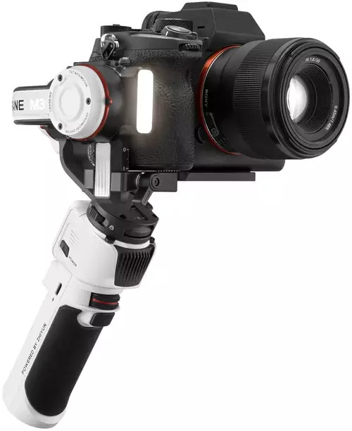 Zhiyun Crane M3: Neuer universeller Einhand-Gimbal mit integriertem Licht