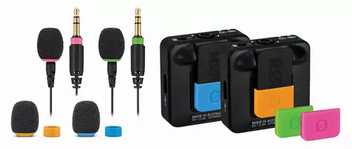 RDE mit neuem Zubehr fr Wireless GO, GO II und das Lavalier GO Mikrofon