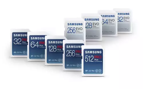 Samsung: Neue Pro Plus und Evo Plus microSD/SD-Karten mit bis zu 160 MB/s