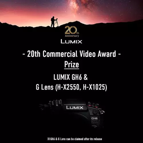 Lumix Video-Wettbewerb: Panasonic GH6 zu gewinnen!