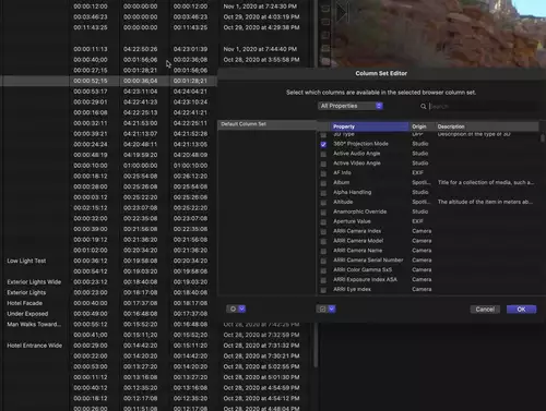 Final Cut Pro Update 10.5.3 bringt u.a. eigenen Editor fr Metadaten-Spalten