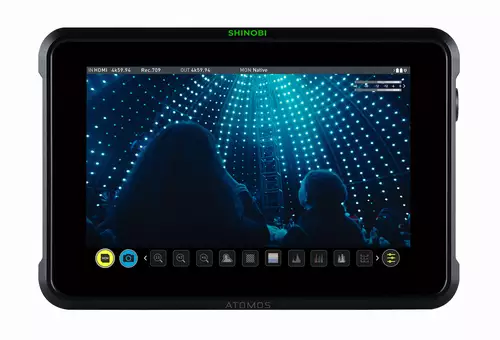 Atomos: Neuer Shinobi 7 HDR Monitor mit 2200 Nits, Touchscreen Camera Control, SDI uvm.