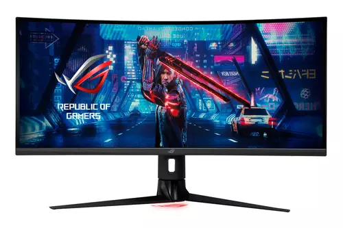 Asus ROG Strix XG349C: 34" Monitor mit 3.440 x 1.440 Pixeln und 98% DCI-P3