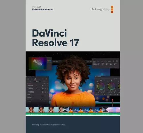 3.588 Seiten: umfangreiches Benutzerhandbuch fr Blackmagic DaVinci Resolve 17 ist da