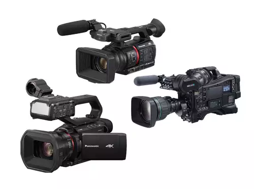 Neue Firmware fr Panasonic CX350, CX10 und CX4000GJ Kameras bringt u.a. AVC-Proxys und 4K-Streaming
