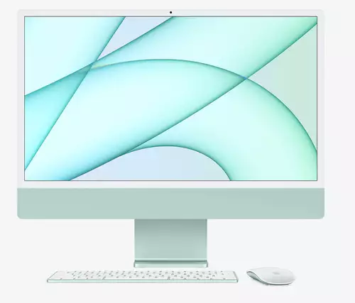 Neuer 24" iMac mit M1-Chip: Schlanker, schneller und bunter